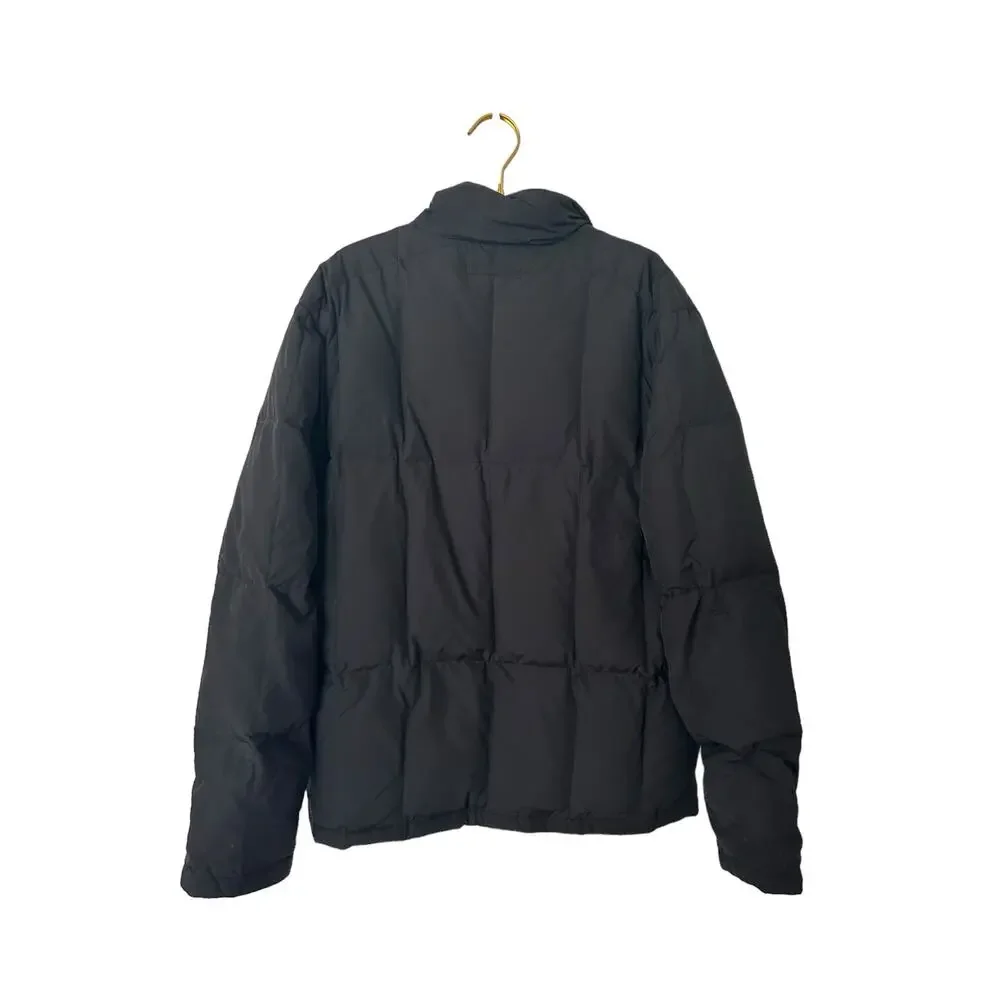 Eddie Bauer Down Jacket/Coat womens size large tall black‎